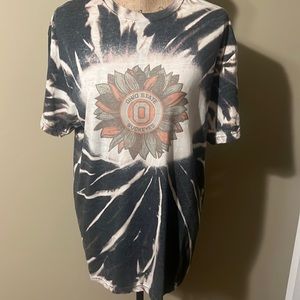 Never worn OSU Buckeyes tie-dye T-shirt